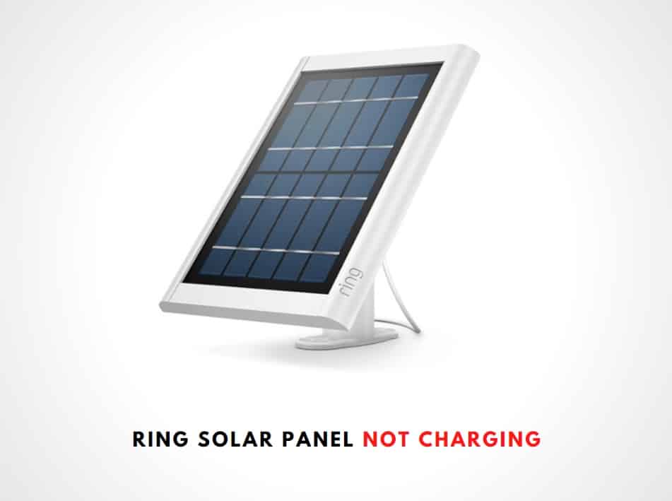 2 Ways to Fix Ring Solar Panel Not Charging - DIY Smart Home Hub