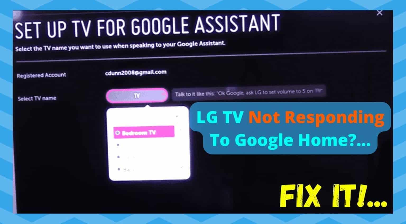 lg smart tv problem solving