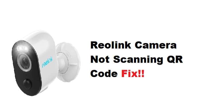 reolink camera qr code