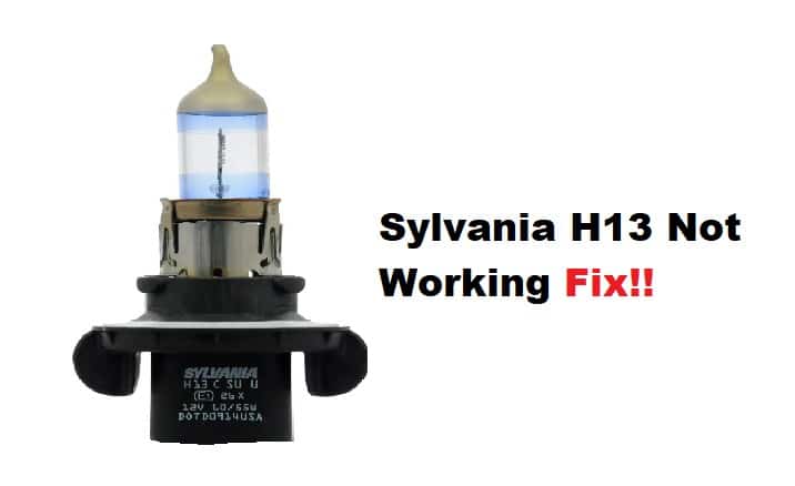 sylvania h13 not working