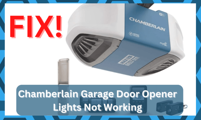 chamberlain garage door opener keep light on