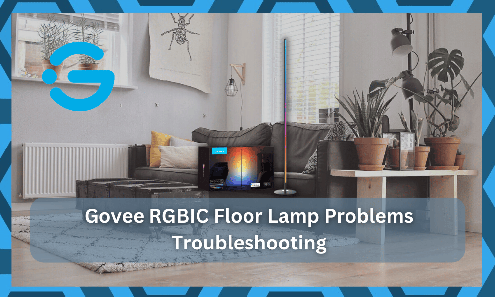 common Govee RGBIC Floor Lamp problems troubleshooting