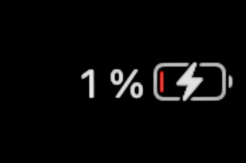 battery drop