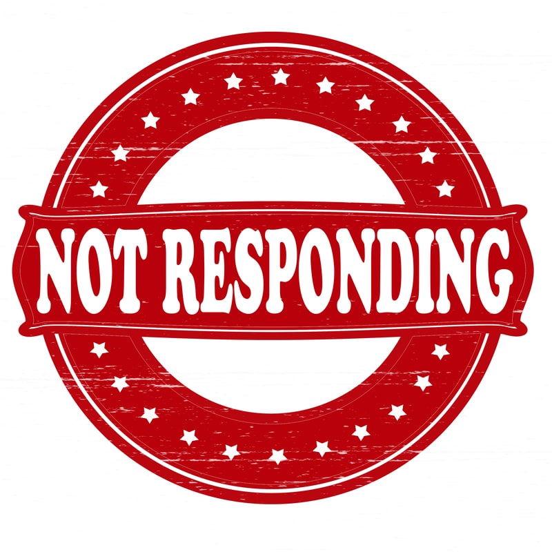 not responding